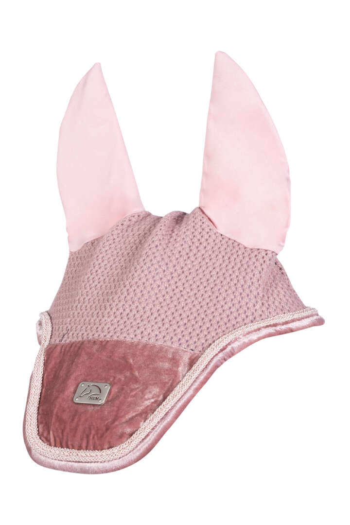 HKM Fliegenhaube Mellow Velvet himbeere